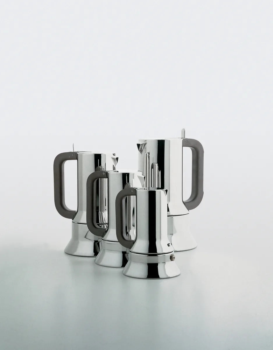 Alessi — 9090/M | Caffettiera espresso 10 tz Richard Sapper — dettaglio