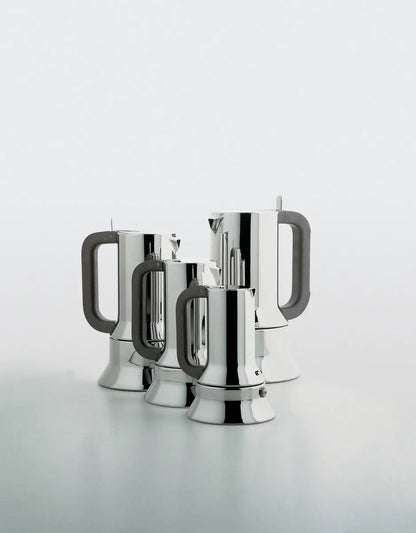 Alessi — 9090/M | Caffettiera espresso 10 tz Richard Sapper — dettaglio