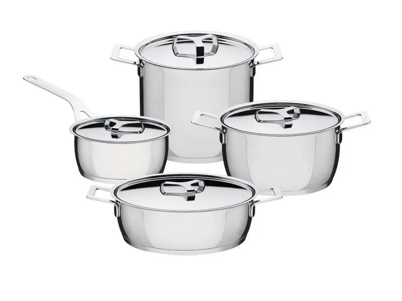Alessi — AJM105/14 | Casseruola Pots&Pans di Jasper Morrison — dettaglio
