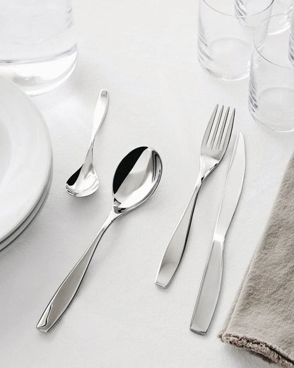 Alessi — Duna MZ01/1 | Cucchiaio da tavola Zanuso in inox — vista principale