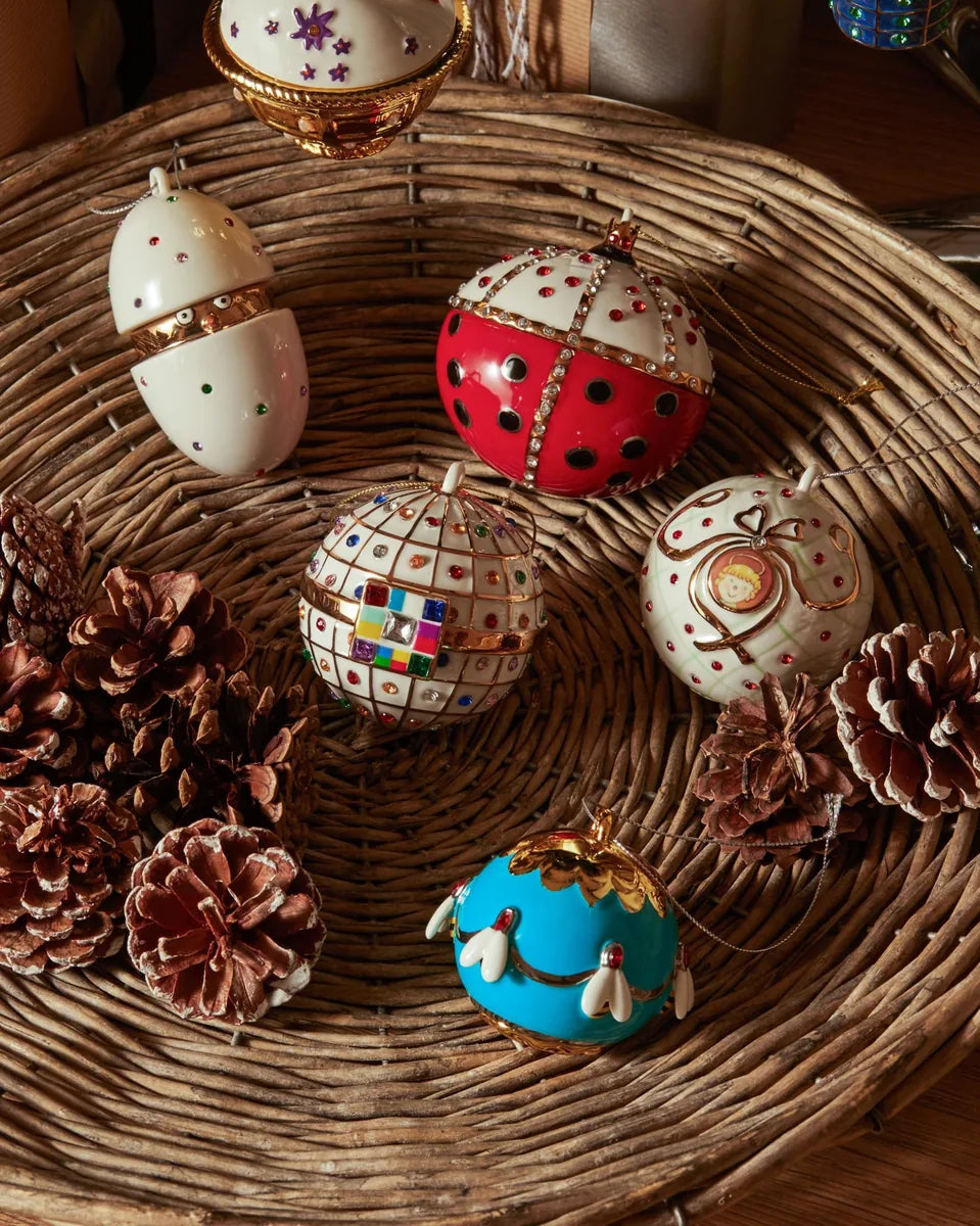 Alessi — Re Coccinello MJ16 8 | Decorazione natalizia in porcellana — vista principale