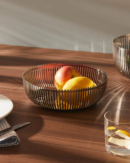 Alessi — PCH02/23 | Cestino da tavola Charpin in acciaio inox — dettaglio