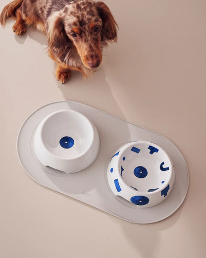 Alessi — Itsumo NF15L 2 | Ciotola per cane in porcellana Yunoki — dettaglio