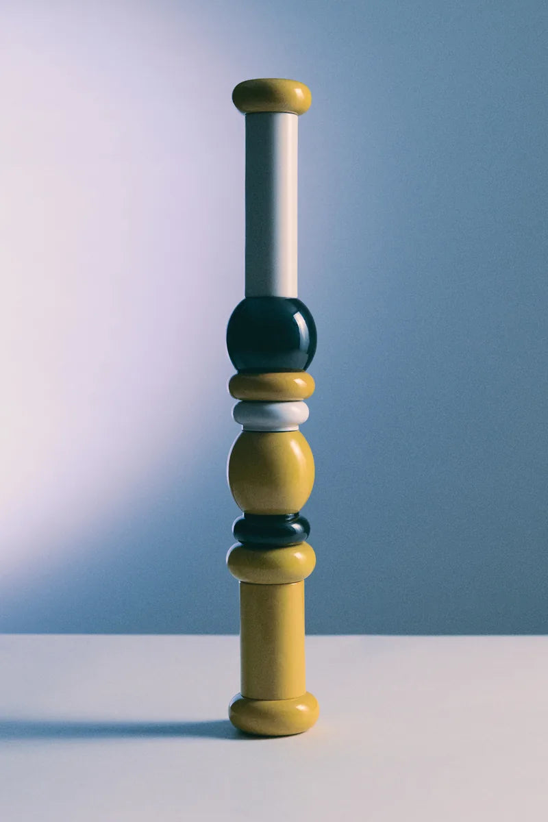Alessi — ES18 | Macinaspezie Sottsass in legno di faggio — vista principale