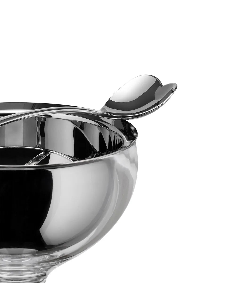 Alessi — Big Love AMMI01S I | Coppa gelato acciaio e resina, Miriam Mi — dettaglio