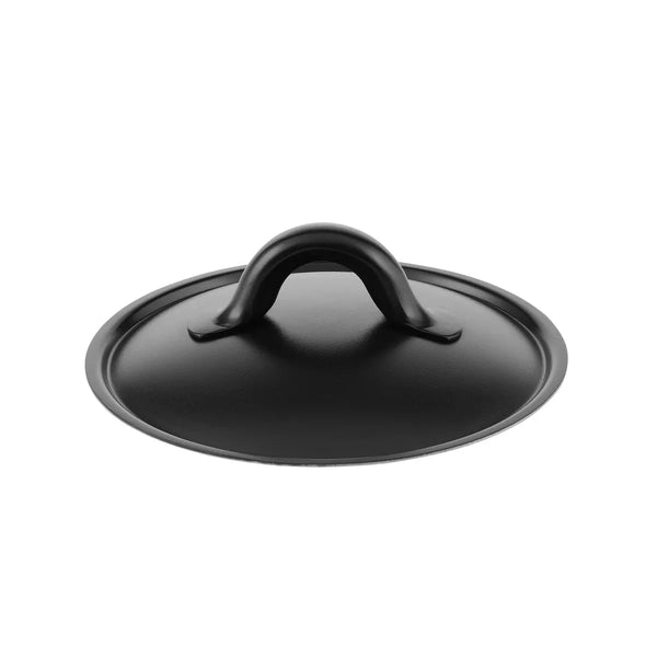 Alessi — Mami SG200/14 B | Coperchio in acciaio inox con silicone nero — Alessi