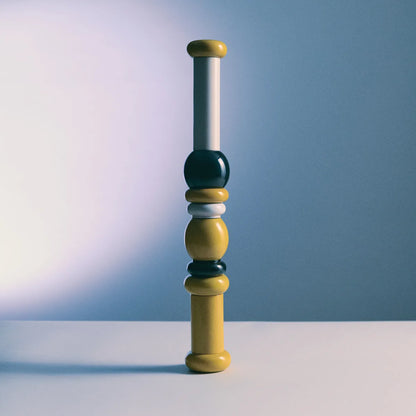 Alessi — ES18 1 | Macinaspezie Sottsass in legno di faggio — dettaglio