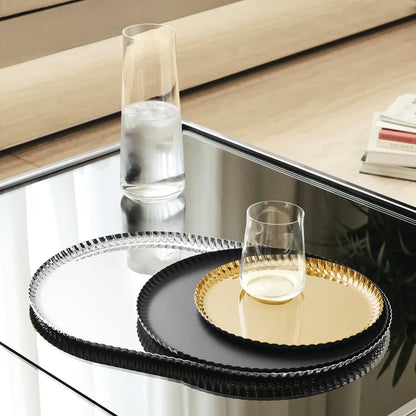 Alessi — Pleats JK01/46 | Vassoio in acciaio inox 18/10 — ambientazione