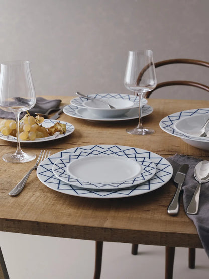 Alessi — ES22/5 | Piatto Dessert Sottsass La Bella Tavola — ambientazione