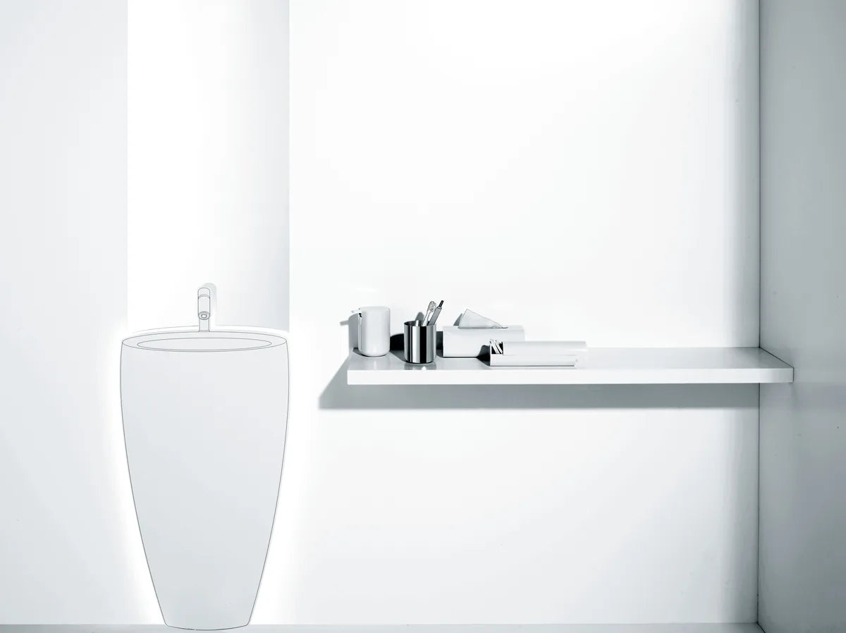 Alessi — Birillo PL06 W | Dispenser in PMMA bianco Lissoni — ambientazione