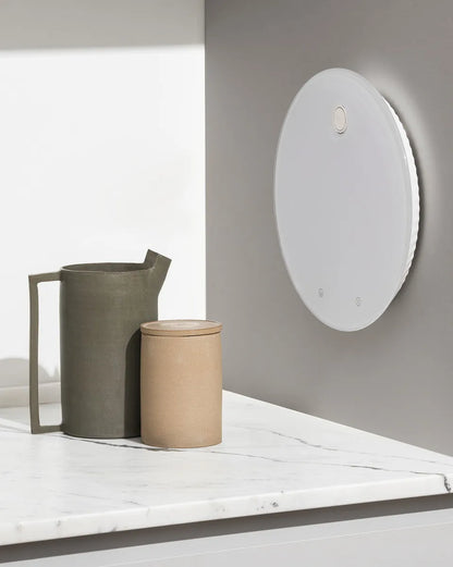 Alessi — Plissé MDL16 W | Bilancia da cucina Michele De Lucchi — dettaglio