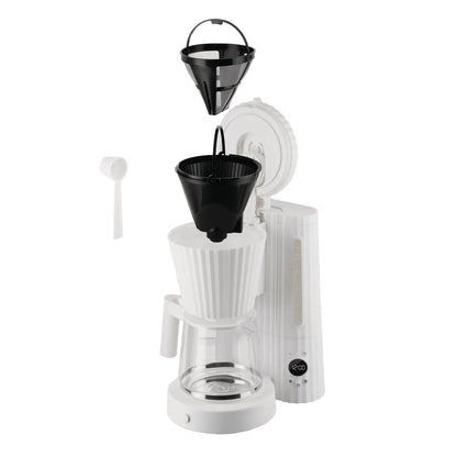Alessi — Plissé MDL14W MDL14W/US | Caffettiera Filtro De Lucchi Bianco — ambientazione