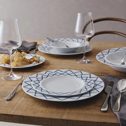 Alessi — ES22/2 | Piatto fondo Sottsass in porcellana — ambientazione