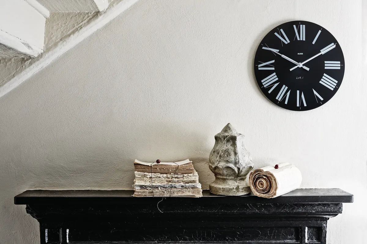 Alessi — Firenze 12 W | Orologio da parete Castiglioni — dettaglio