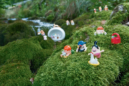 Alessi — AMGI10SET | Presepe in porcellana decorata a mano — ambientazione