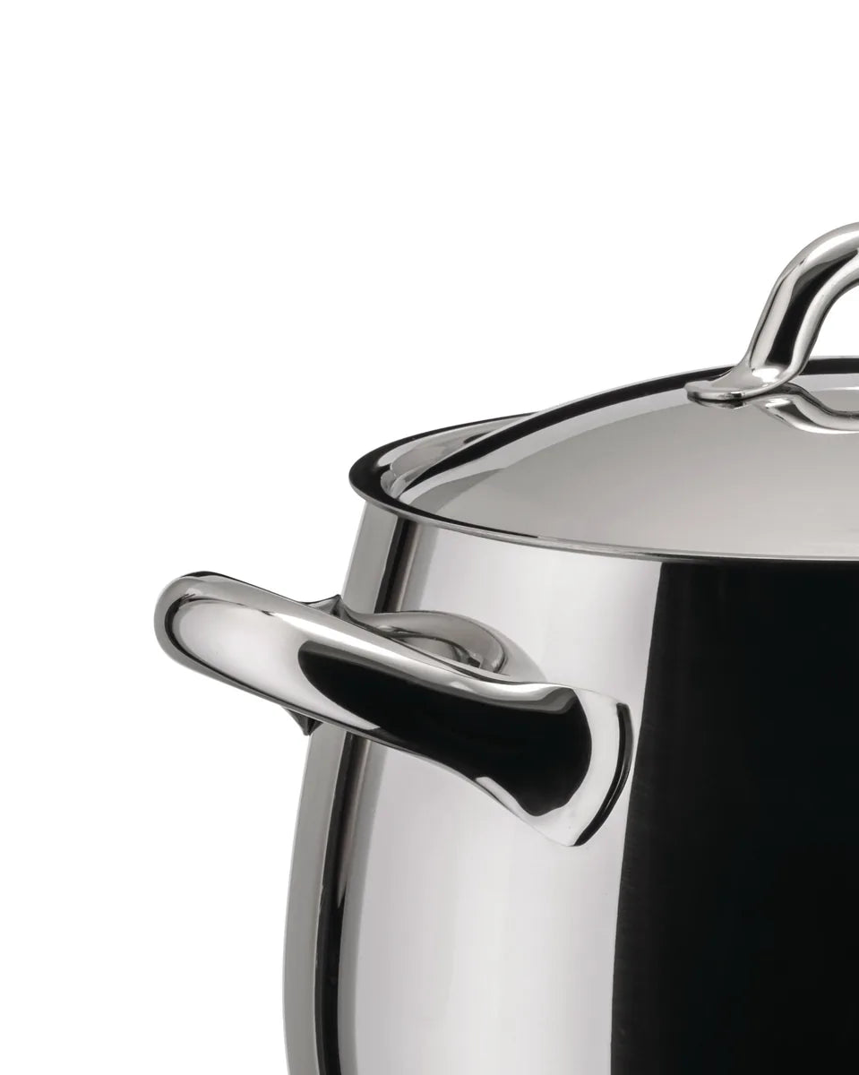 Alessi — Mami SG100/20 | Pentola in acciaio inox 18/10 Giovannoni — dettaglio
