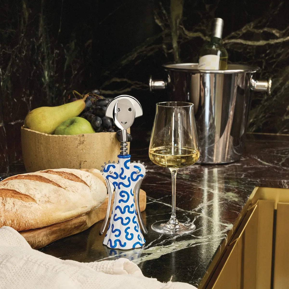 Alessi — Anna G. Delft AM01A 8 | Cavatappi Alessandro Mendini