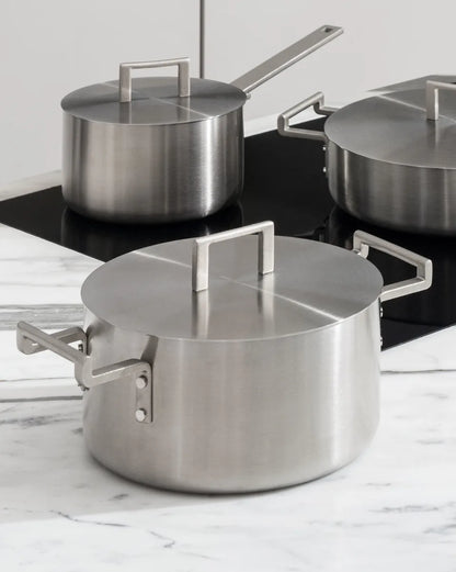 Alessi — Convivio DC307 | Cestello vapore Chipperfield 24 cm — ambientazione