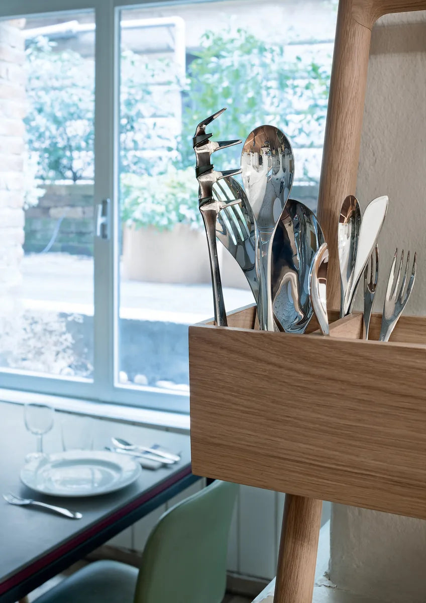 Alessi — eat.it WA10/37 | Coltello da burro in acciaio inox — vista laterale