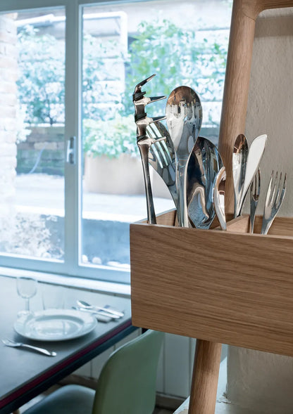 Alessi — eat.it WA10/37 | Coltello da burro in acciaio inox — vista laterale