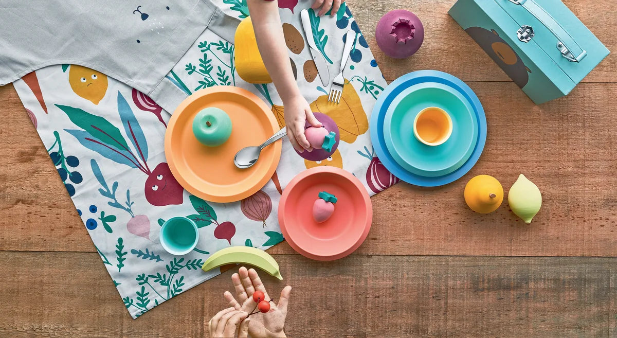 Alessi — Giro Kids UNS05S1 | Set tavola bambino in melammina