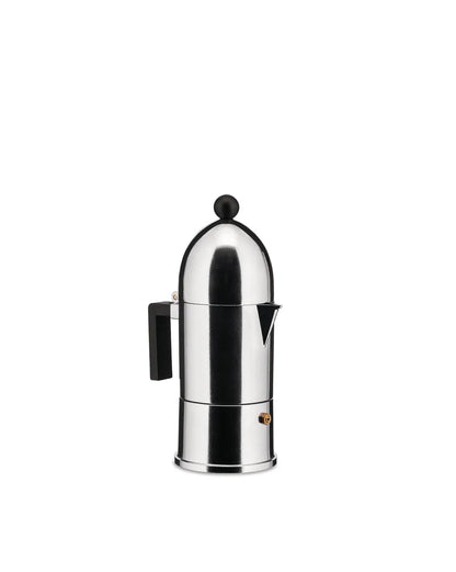 Alessi — La Cupola A9095/3 B | Caffettiera espresso Aldo Rossi 3 tazze