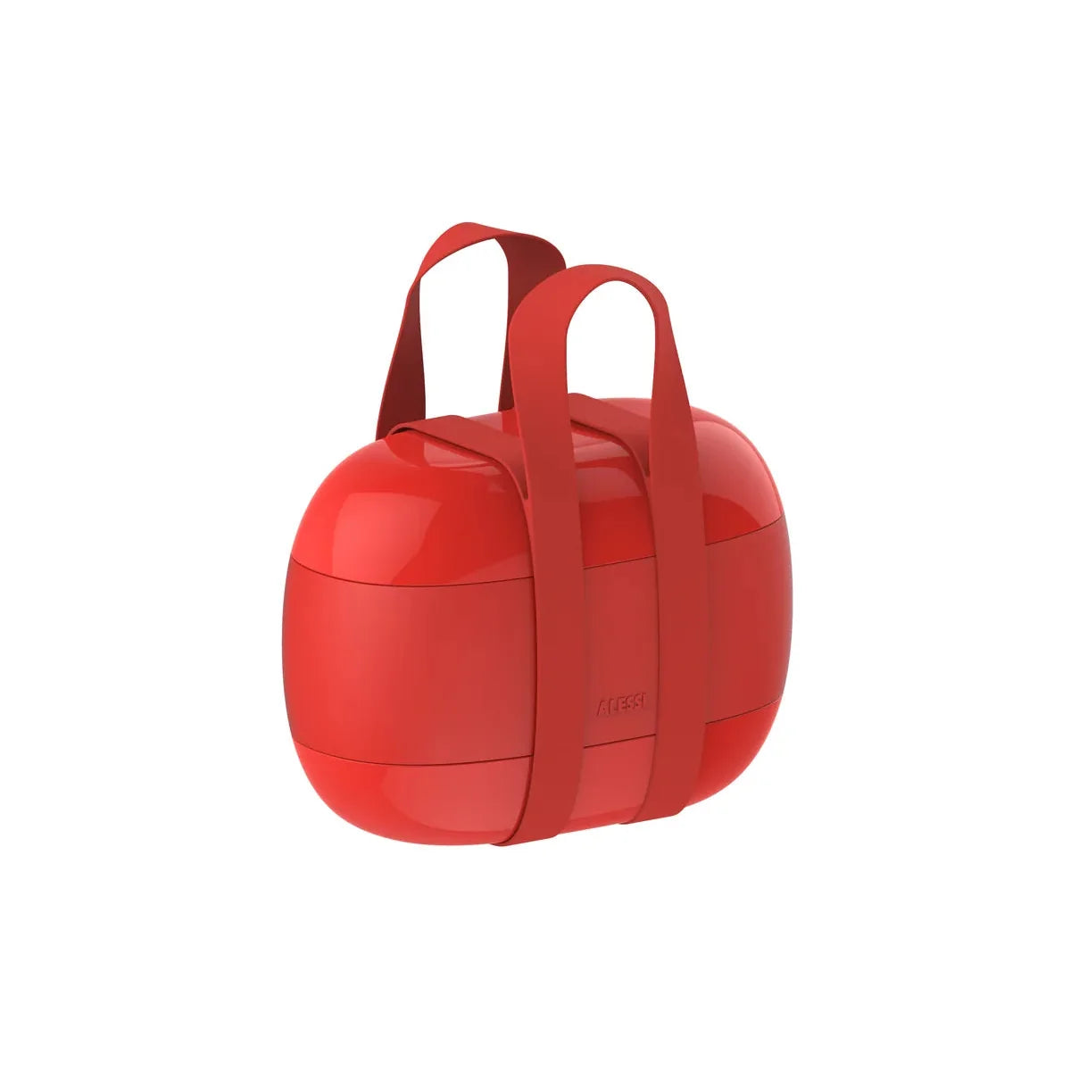 Alessi — Food à Porter SA02 R | Lunchbox van rode hars