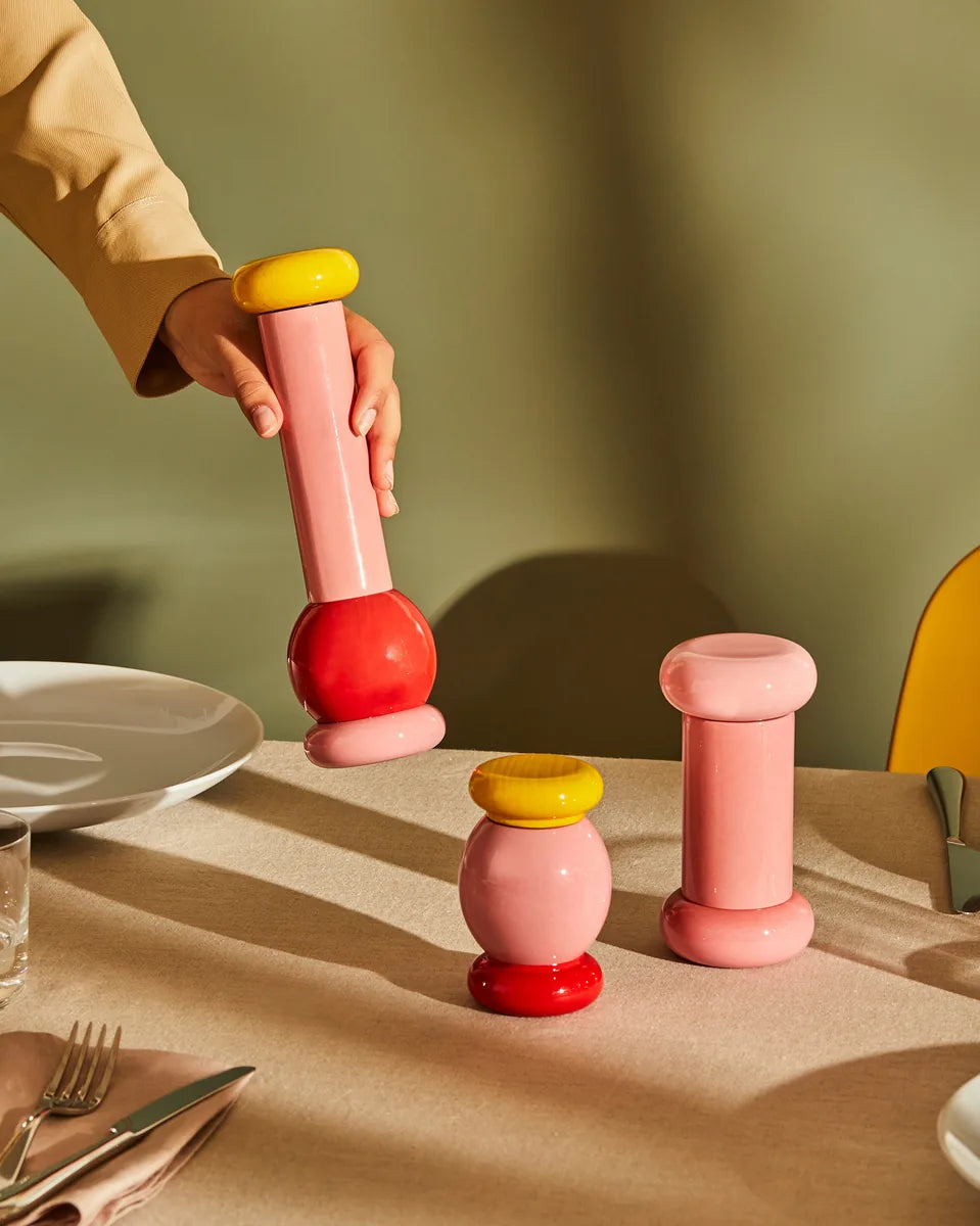 Alessi — MP0210 | Macinasale e Pepe Sottsass in Faggio — ambientazione