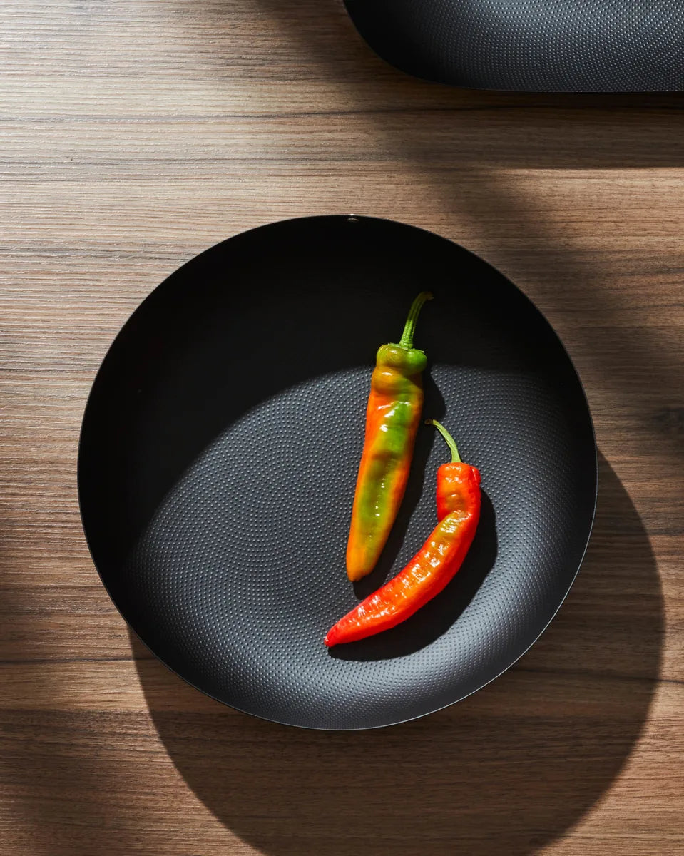 Alessi — JM17/21 BT | Cestino rotondo nero Jasper Morrison — ambientazione