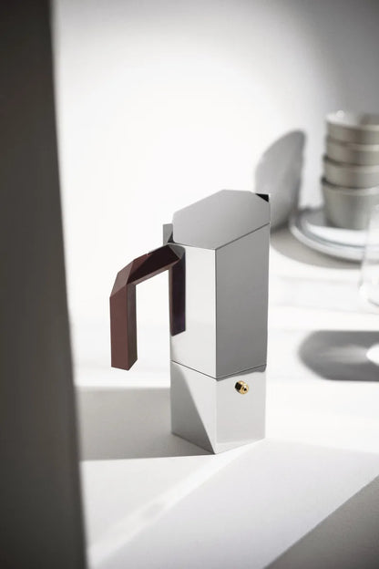 Alessi — Menhir MA01/3 | Caffettiera espresso 3 tazze Anastassiades — dettaglio