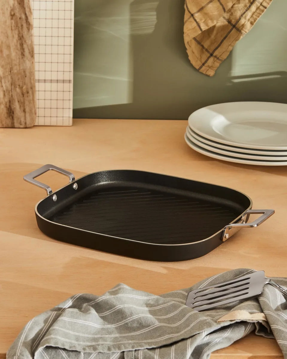 Alessi — Pots&Pans AJM101/20B | Casseruola in alluminio antiaderente