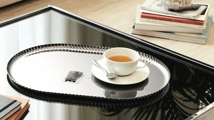 Alessi — Pleats JK01/46 | Vassoio in acciaio inox 18/10