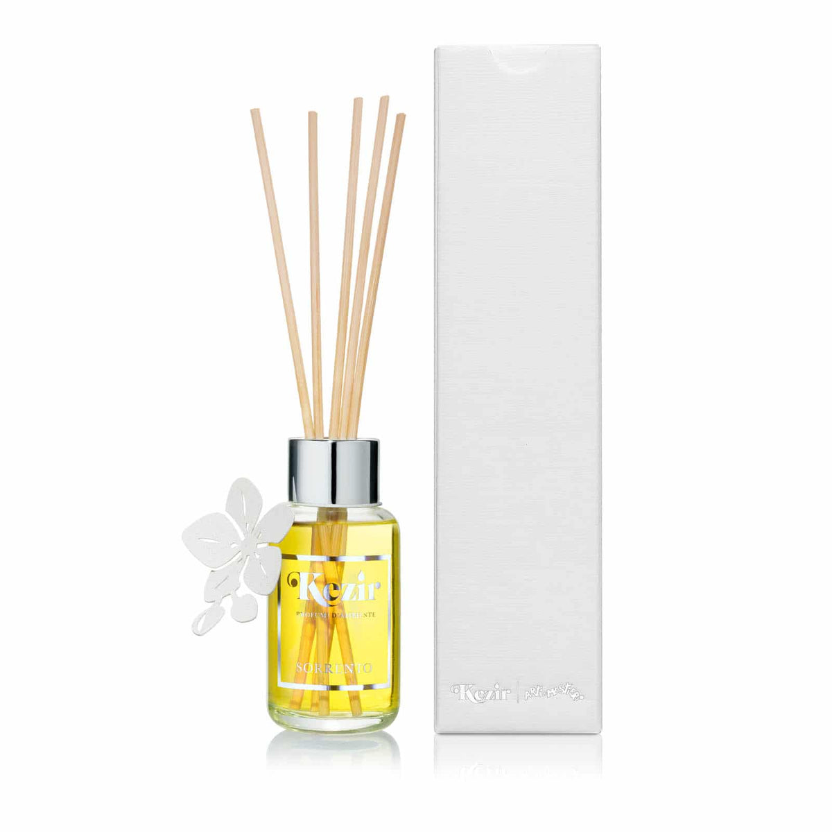 Arti & Mestieri diffusore ambiente Bomboniera Sorrento 50ml decoro Fior di Loto vetro ferro e legno