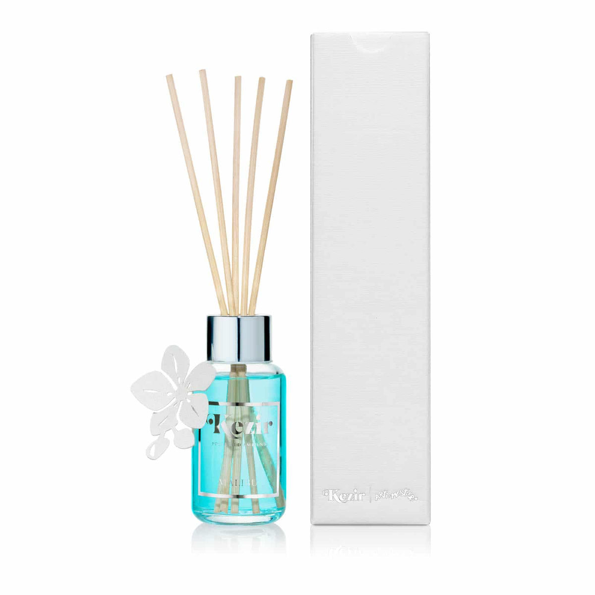 Arti & Mestieri diffusore ambiente Malibù Loto 50 ml in vetro ferro e legno con decoro Fior di Loto