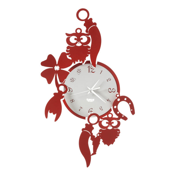 Arti & Mestieri - Good Luck Designer Wall Clock — Arti & Mestieri