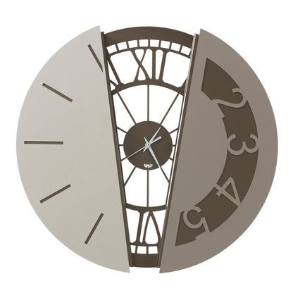Arti & Mestieri - Horloge murale design composée Metamorphosi