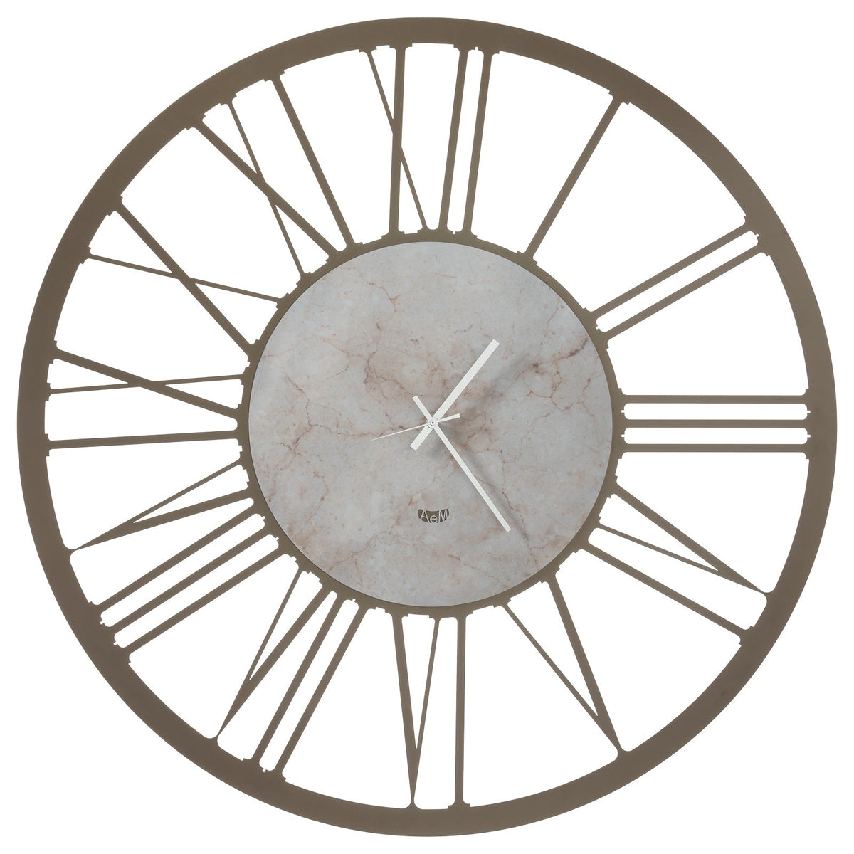 Arti & Mestieri orologio da parete Big 141 colore bronzo in ferro lavorato artigianalmente
