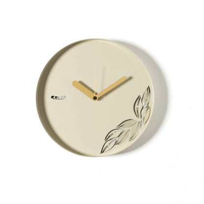 Arti & Mestieri orologio da parete Alba finitura crema ferro traforato artigianale