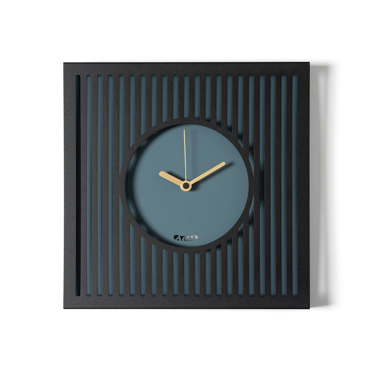 Arti & Mestieri orologio da parete Tiffany Piccolo nero petrolio in ferro lavorato artigianalmente
