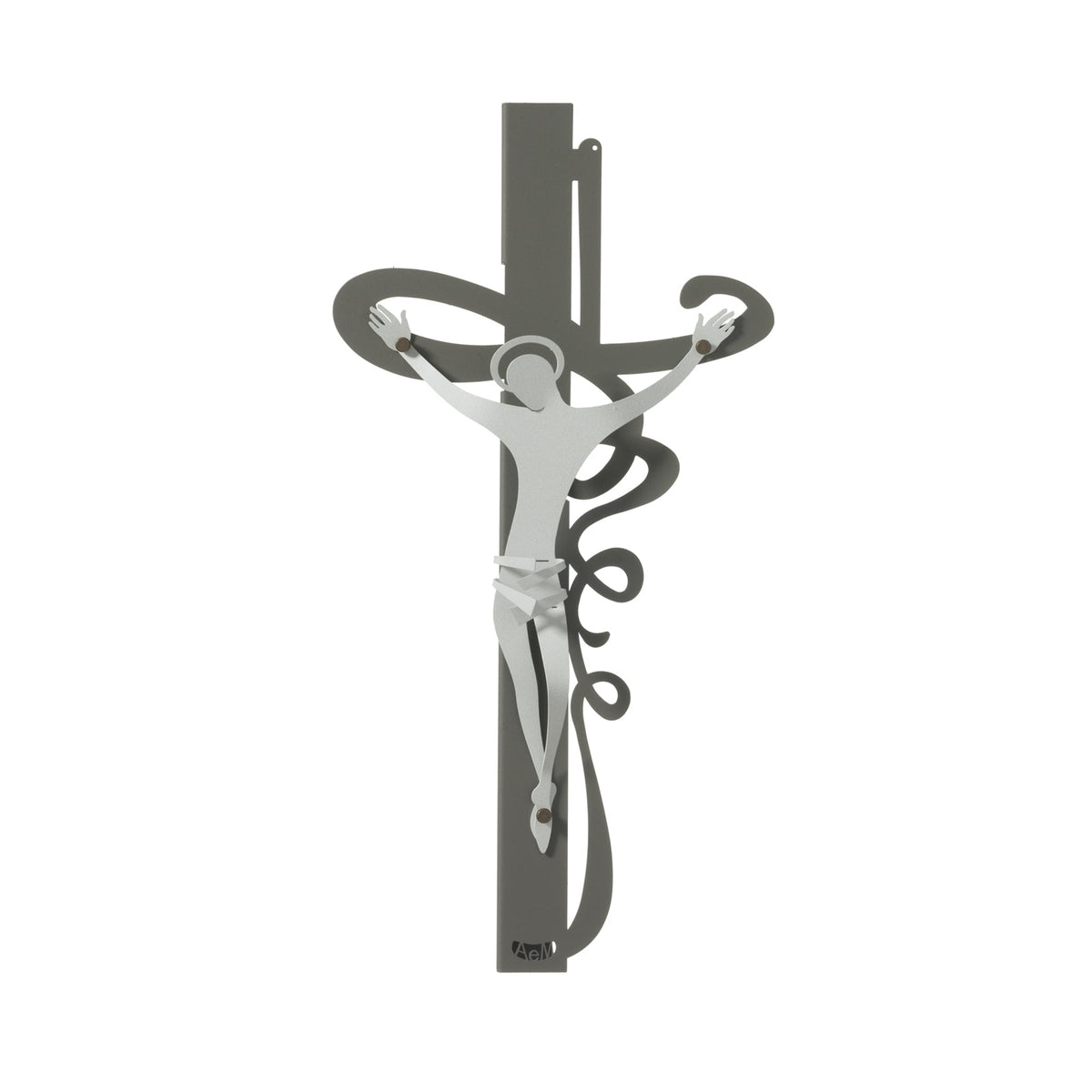 Arti & Mestieri - Religiøs kunst i jern Lille vægkors Ricciolo