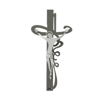 Arti & Mestieri - Religiøs kunst i jern Lille vægkors Ricciolo