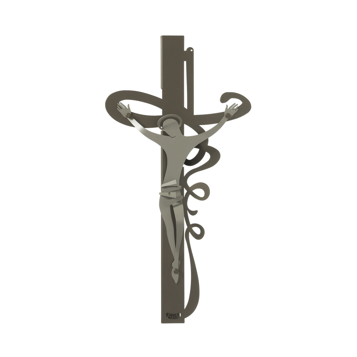 Arti & Mestieri - Religiøs kunst i jern Lille vægkors Ricciolo
