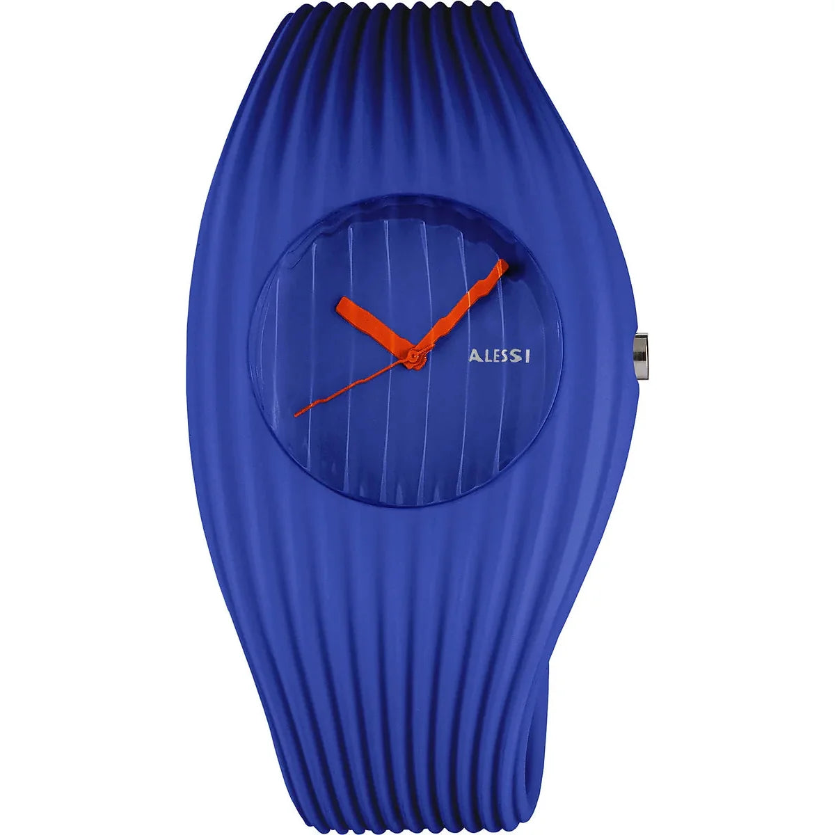 Alessi — Grow Watch AL26001 | Montre-bracelet en polyuréthane bleu