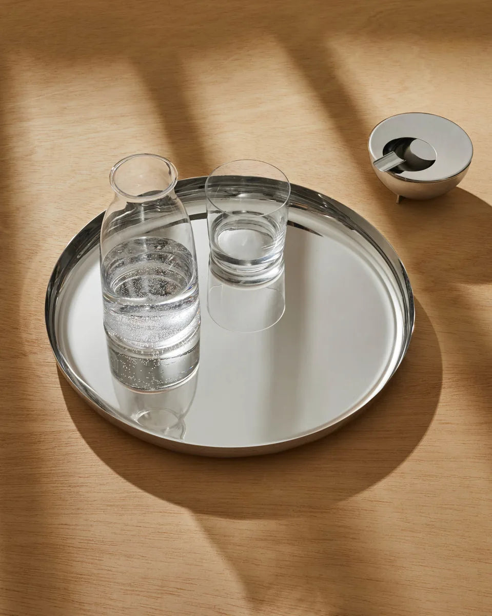 Alessi — JM14/35 JM14/35 BT | Vassoio rotondo Jasper Morrison nero