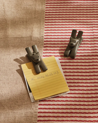 Alessi — Lampo MMI32CS B | Mollette in resina per accessori animali — vista laterale