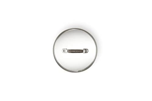 Le Creuset coperchio in vetro con bordo acciaio inox diametro 28 cm - Stilmobili