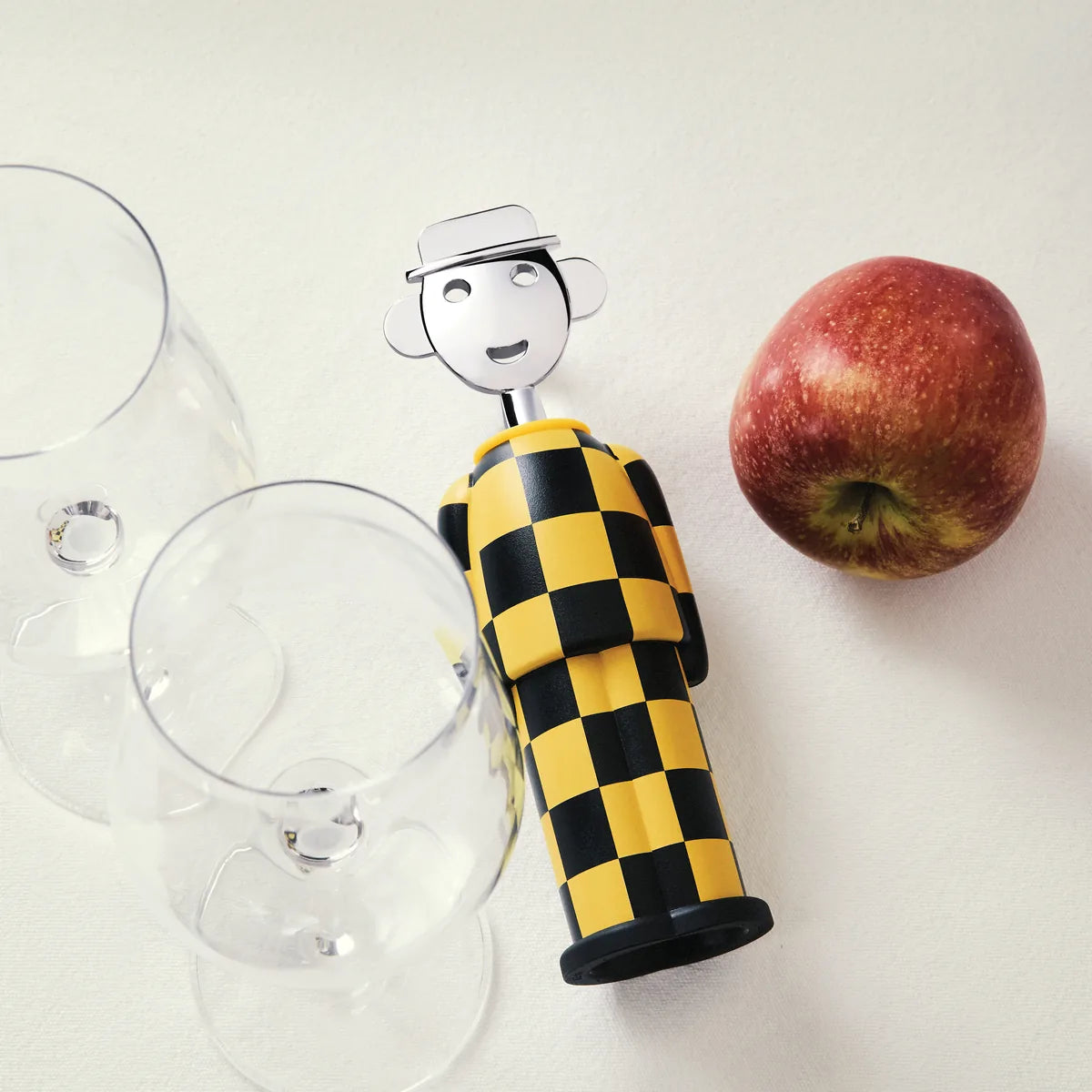 Alessi — Alessandro M. AM23A 34 | Cavatappi Mendini Giallo e Nero