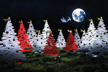 Alessi — Bark for Christmas BM06/30 GD | Decorazione natalizia in acci — dettaglio