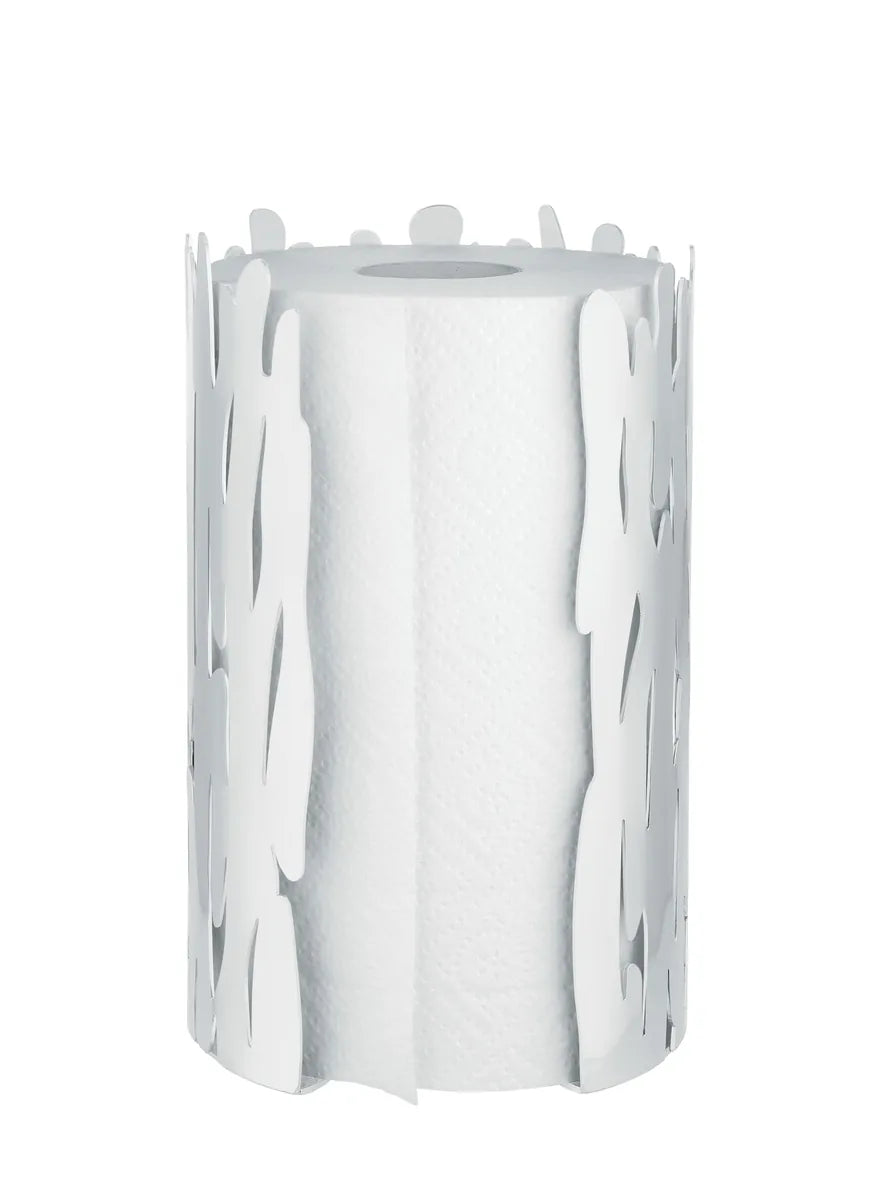 Alessi — Barkroll BM04 B | Portarotolo da cucina nero in acciaio