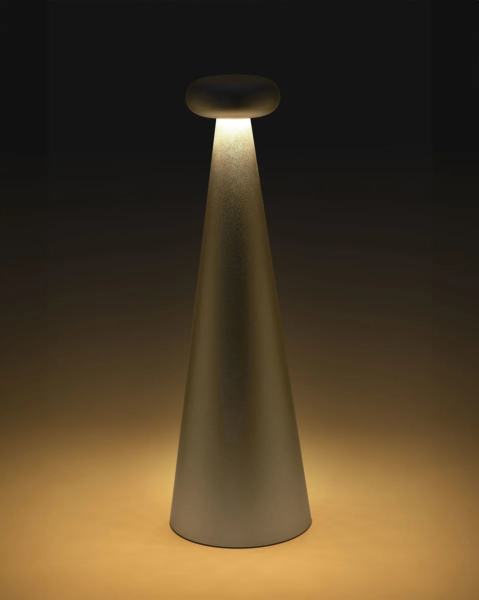 Alessi — Bedin AST02 BR | Lampada da tavolo in alluminio anodizzato